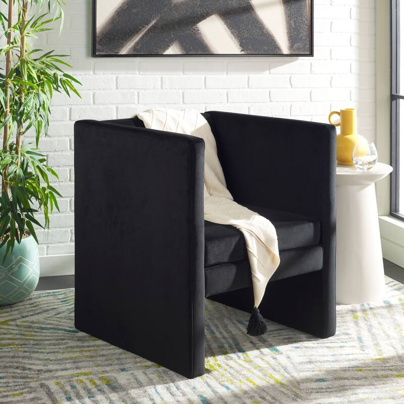 SAFAVIEH Itziar Accent Chair - W26" x D26" x H30" - 26Wx26Dx30H