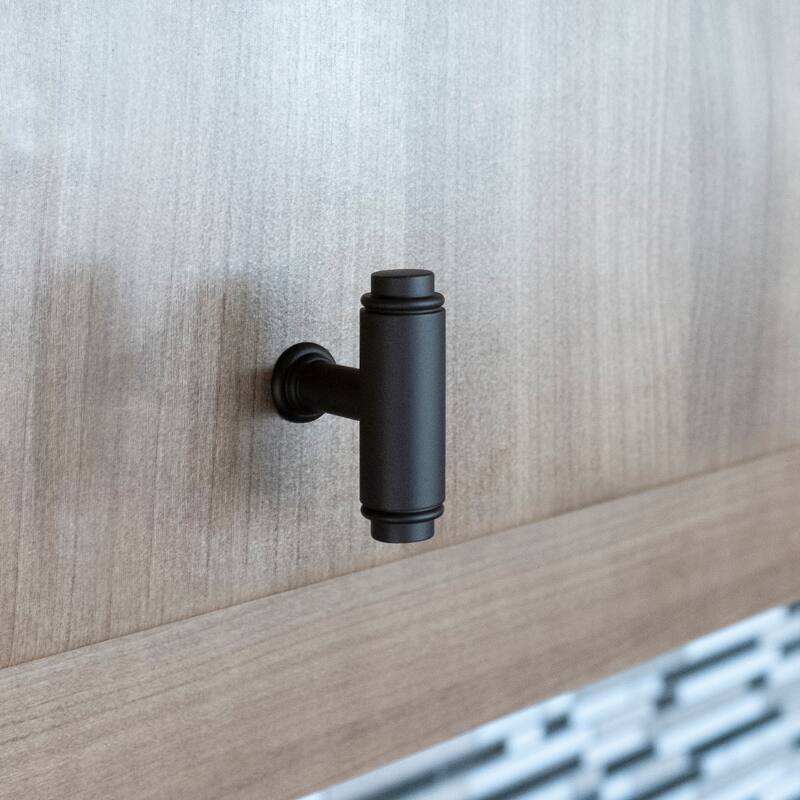 RK International Cylinder 1-5/8 Inch Bar Cabinet Knob