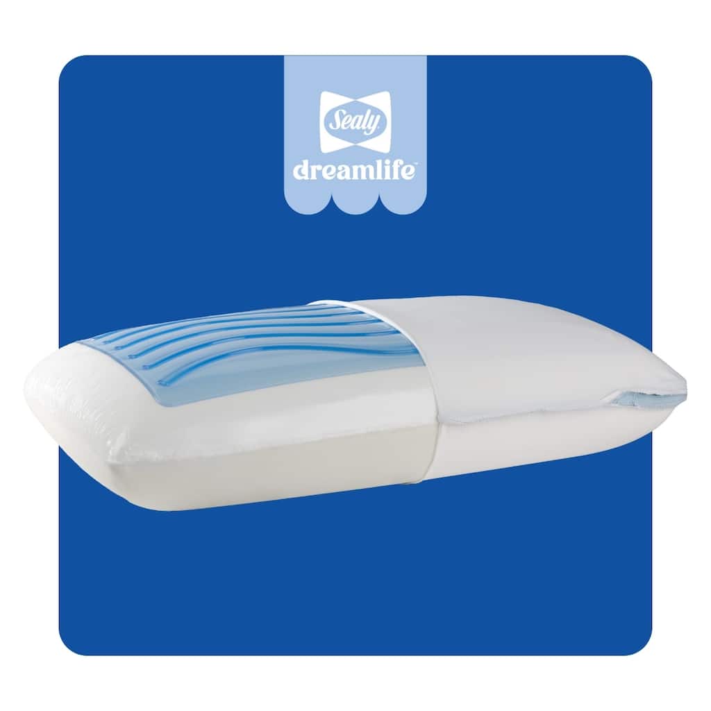 Sealy Dreamlife Memory Foam Gel Pillow