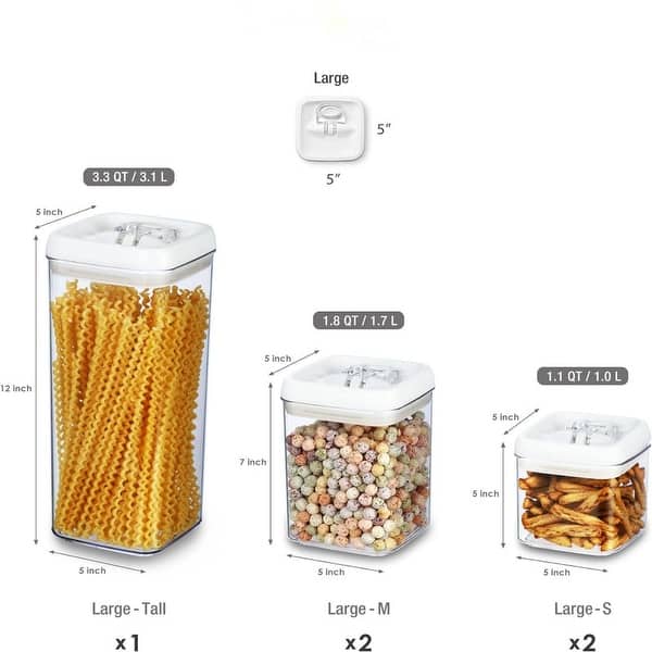 Food Storage Container 5 LARGE size - Bed Bath & Beyond - 39079990
