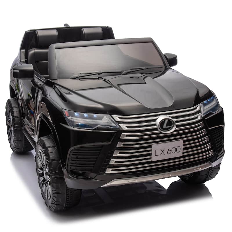 Black Kids Ride On Car Ride on Jeep Off-Road Car Battery Powered Electric Car - Black