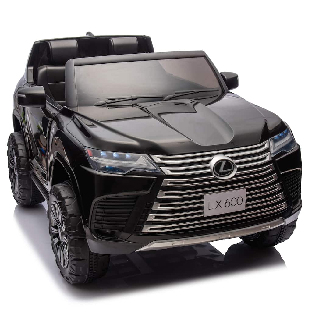 Black Kids Ride On Car Ride on Jeep Off-Road Car Battery Powered Electric Car