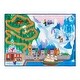 preview thumbnail 7 of 10, Licensed Disney Frozen Youth Novelty Polyester Non-Slip Stain Resistant Indoor Area Rug 3x5 3' 6" x 4' 6" - Frozen Play