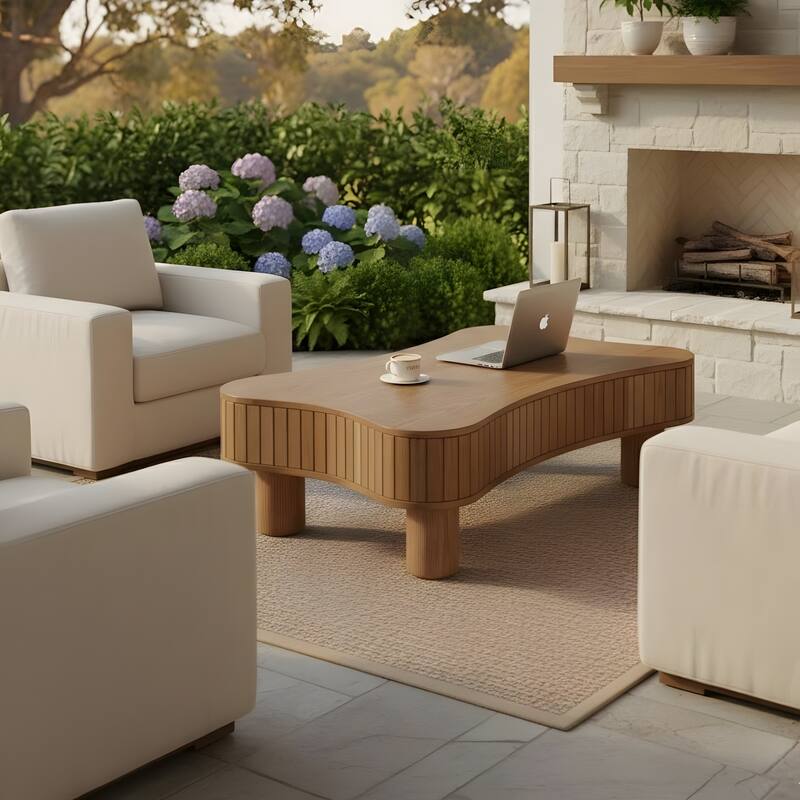 Rustic Lift Top Coffee Table with Hidden Storage