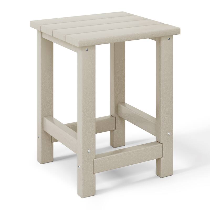 Laguna Kids Outdoor Poly Adirondack Chair With Side Table 3-Piece Set