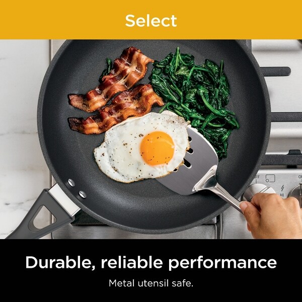 Ninja CW58000 NeverStick Select 8-Piece Cookware Set - Black - 8