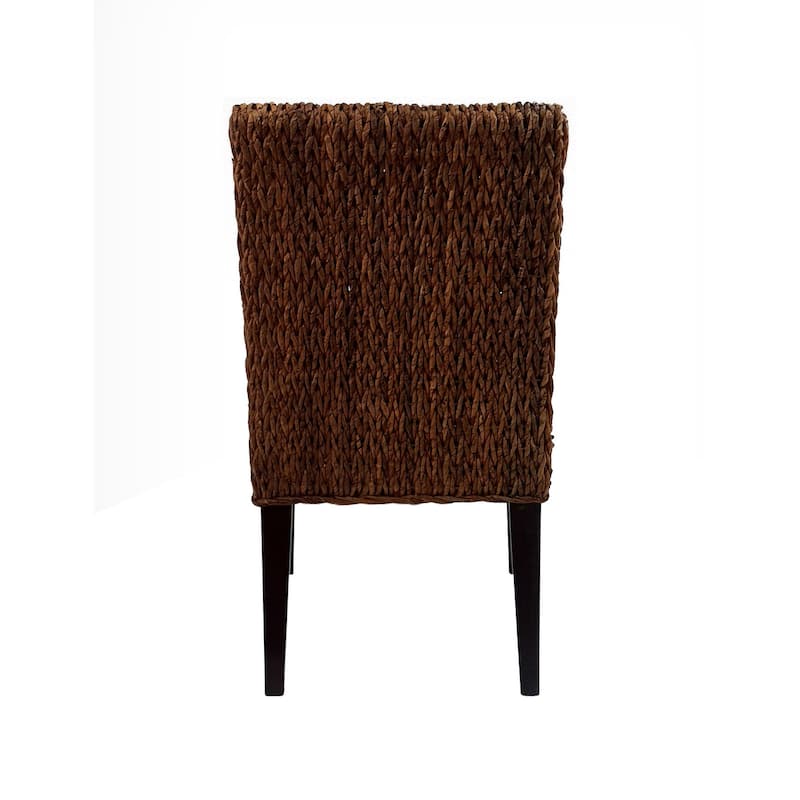 Woven Rattan Dining Chair Set of 2