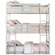 preview thumbnail 4 of 14, Luxury Triple Bunk Bed with Built-In Ladders, Sleek Design and Multiple Configurations, Space-Saving & Stylish Bed
