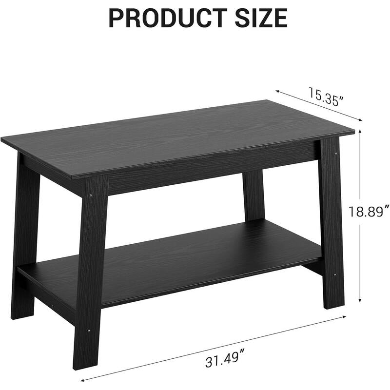 Coffee Table, 31.49'' Small Living Room Tables