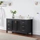 preview thumbnail 21 of 177, Altair Hadiya Bathroom Vanity with Composite Stone Countertop without Mirror