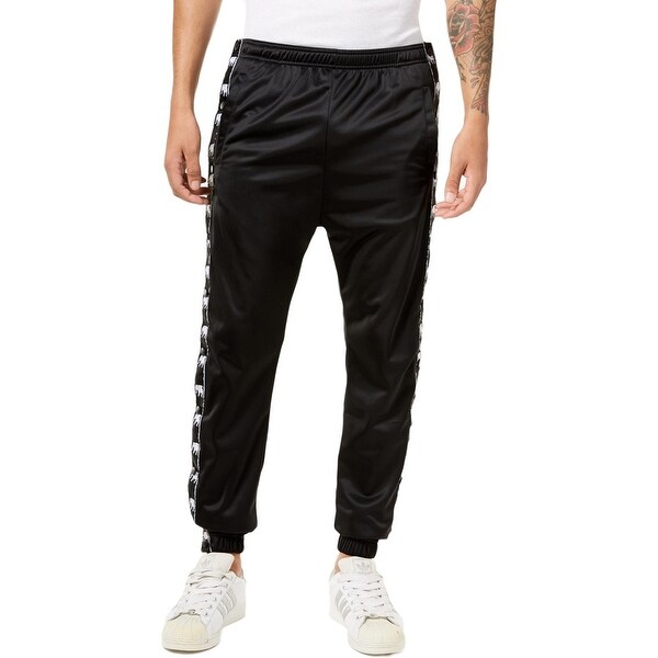 mens track pants with side snaps