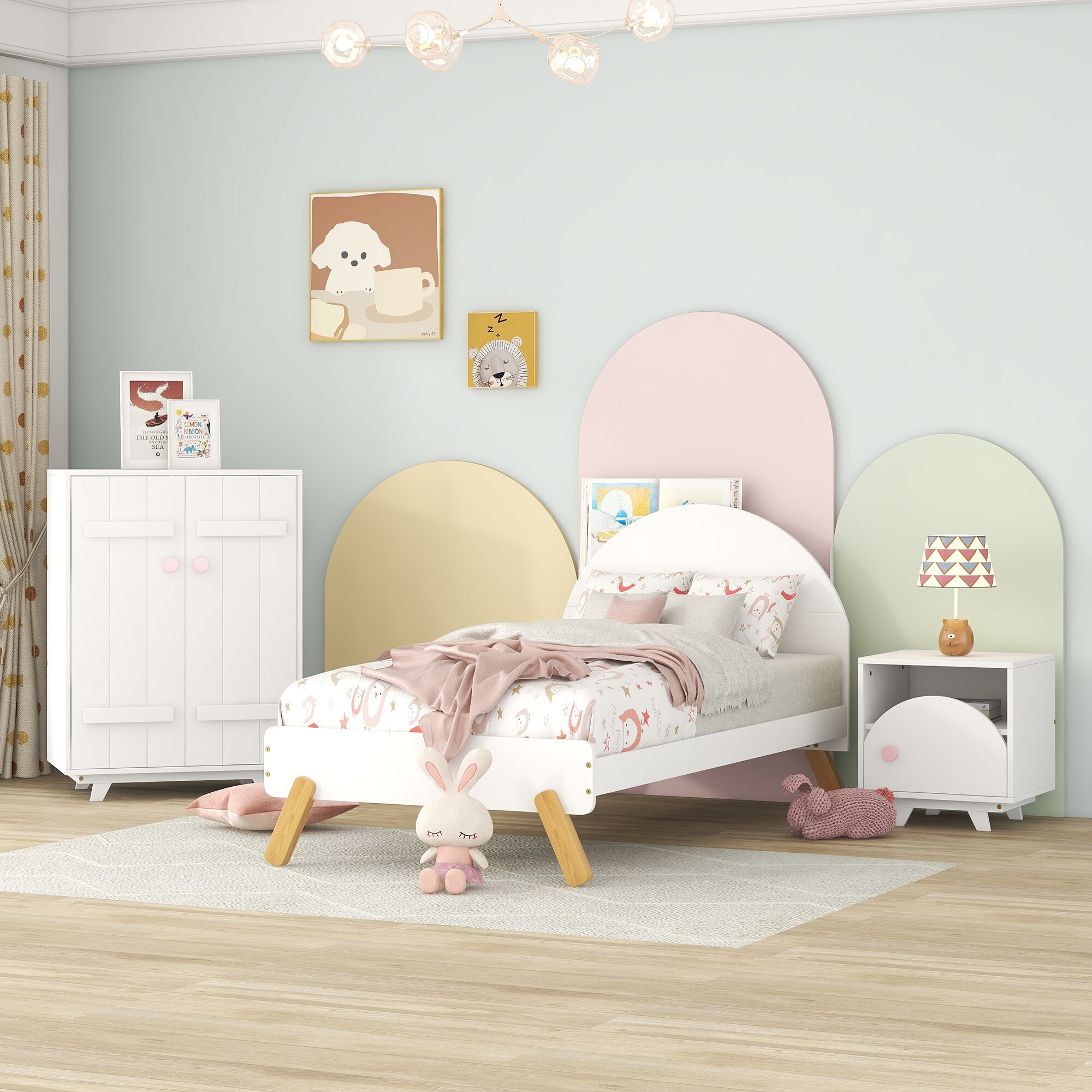 Kids bedroom sets full size 2025