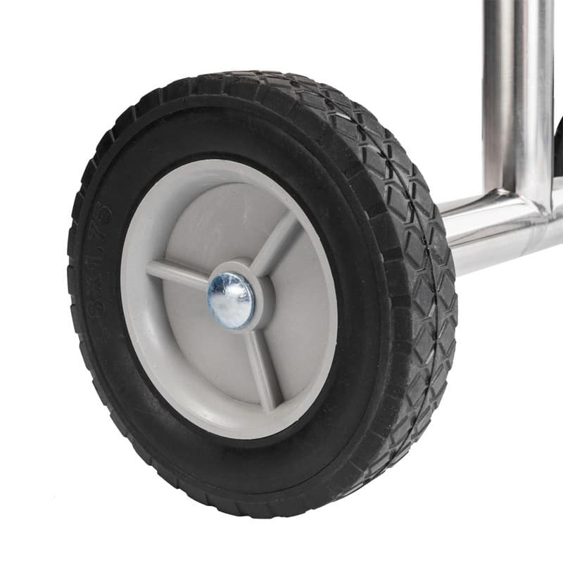 18 Ft Aluminum Inground Solar Cover Swimming Pool Cover Reel Blue - 18 FT