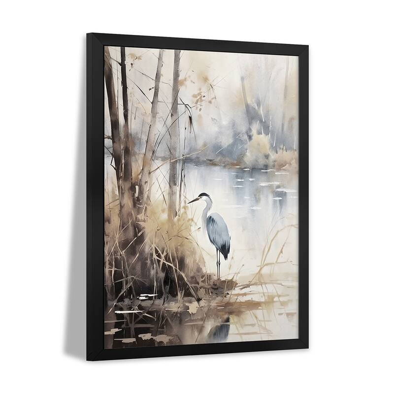 Herons X Premium Framed Poster by Ray Powers