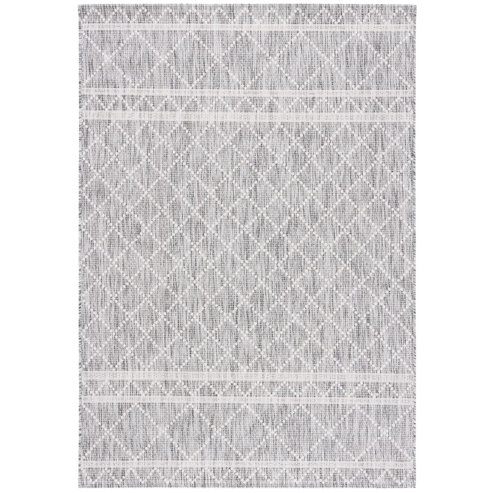 SAFAVIEH Courtyard Andreea Trellis Waterproof Patio Backyard Rug