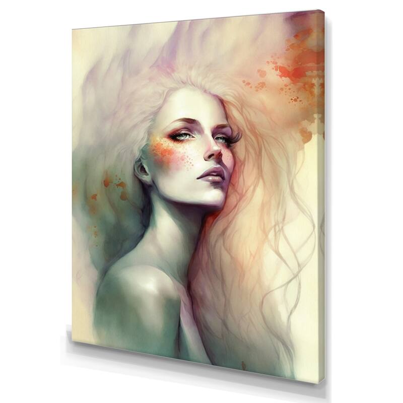 Fresh Look at Designart Sensual Woman Impression Watercolor Iii Woman Sensual Wall