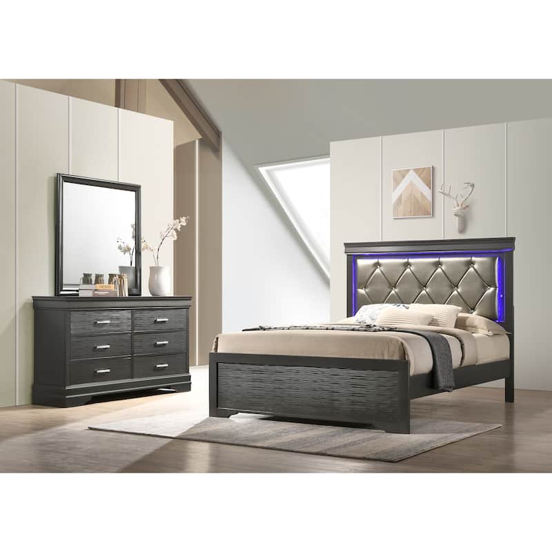 Modern Brooklyn 5 Drawers Chest made with Wood