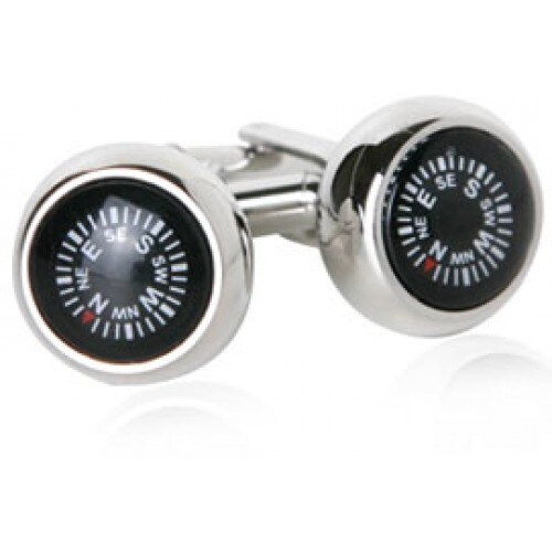 Compass Direction Navigator Explorer Cufflinks