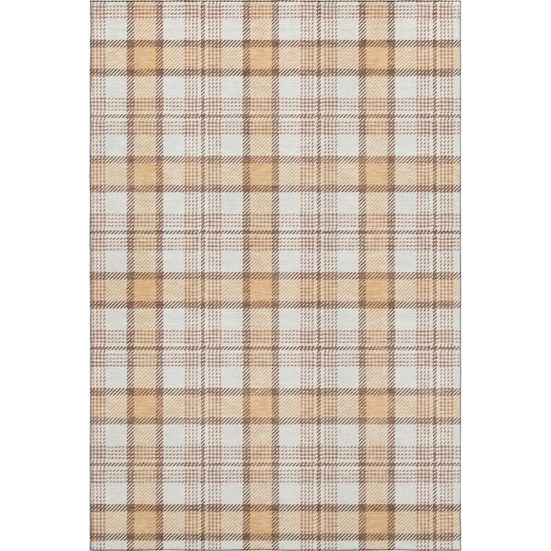 Premium Washable Super Soft Plaid Mayfield Rug