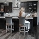 preview thumbnail 45 of 109, Maven Lane 26" Pullman Swivel Counter Height Kitchen Stool