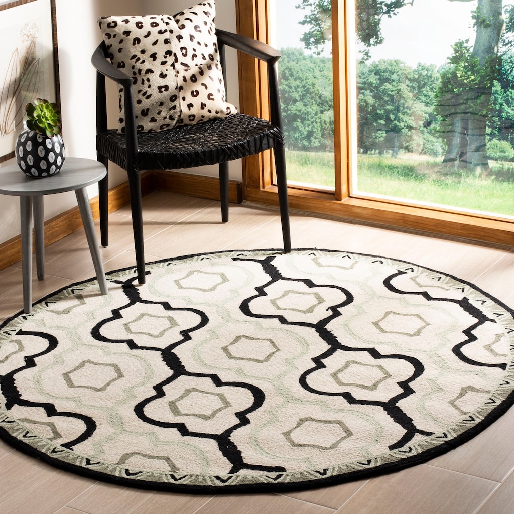 SAFAVIEH Handmade Chelsea Poema French Country Wool Rug
