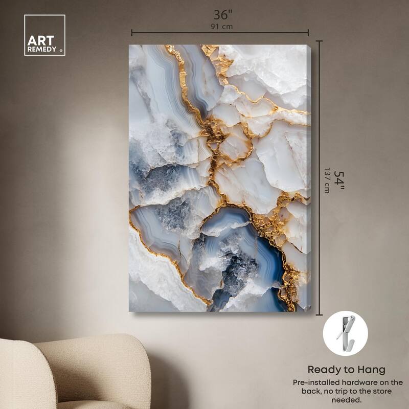 Denim Dreams I Canvas by Art Remedy, Gallery Wrapped