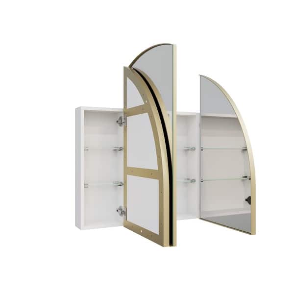 Three Door Steel Frame Arch Shape Medicine On Sale Bed Bath