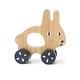 preview thumbnail 1 of 3, Wee Gallery Push Toy - Bunny