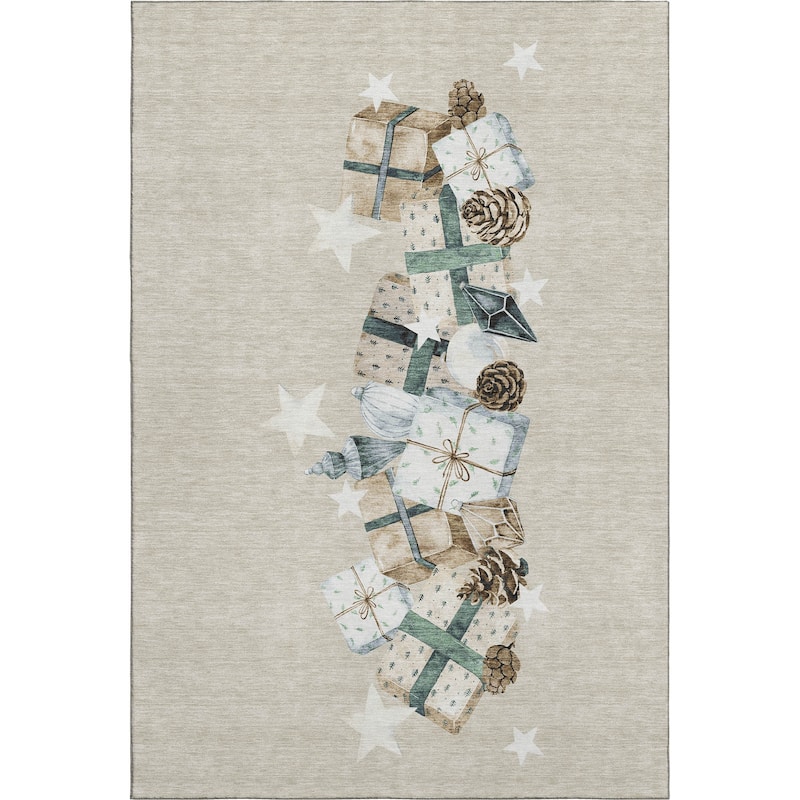 Premium Washable Super Soft Christmas Presents Mayfield Rug