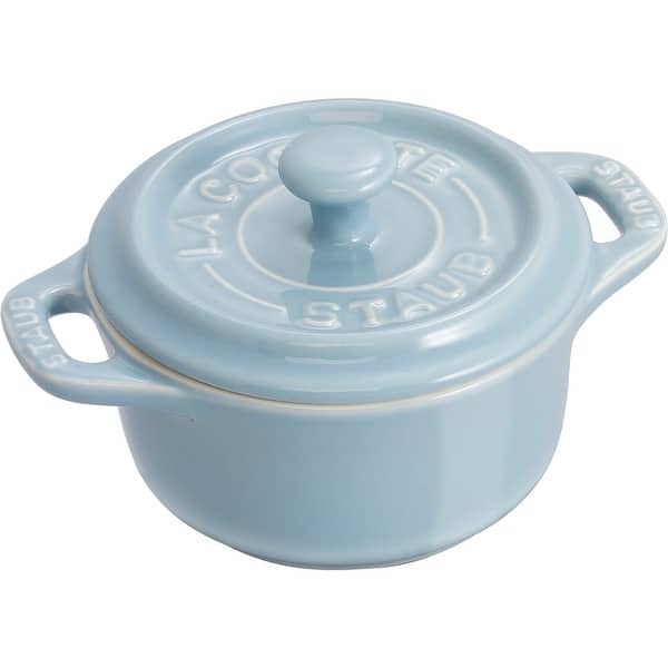 staub Ceramic 40511-869 - Set di 2 mini casseruole ovali in