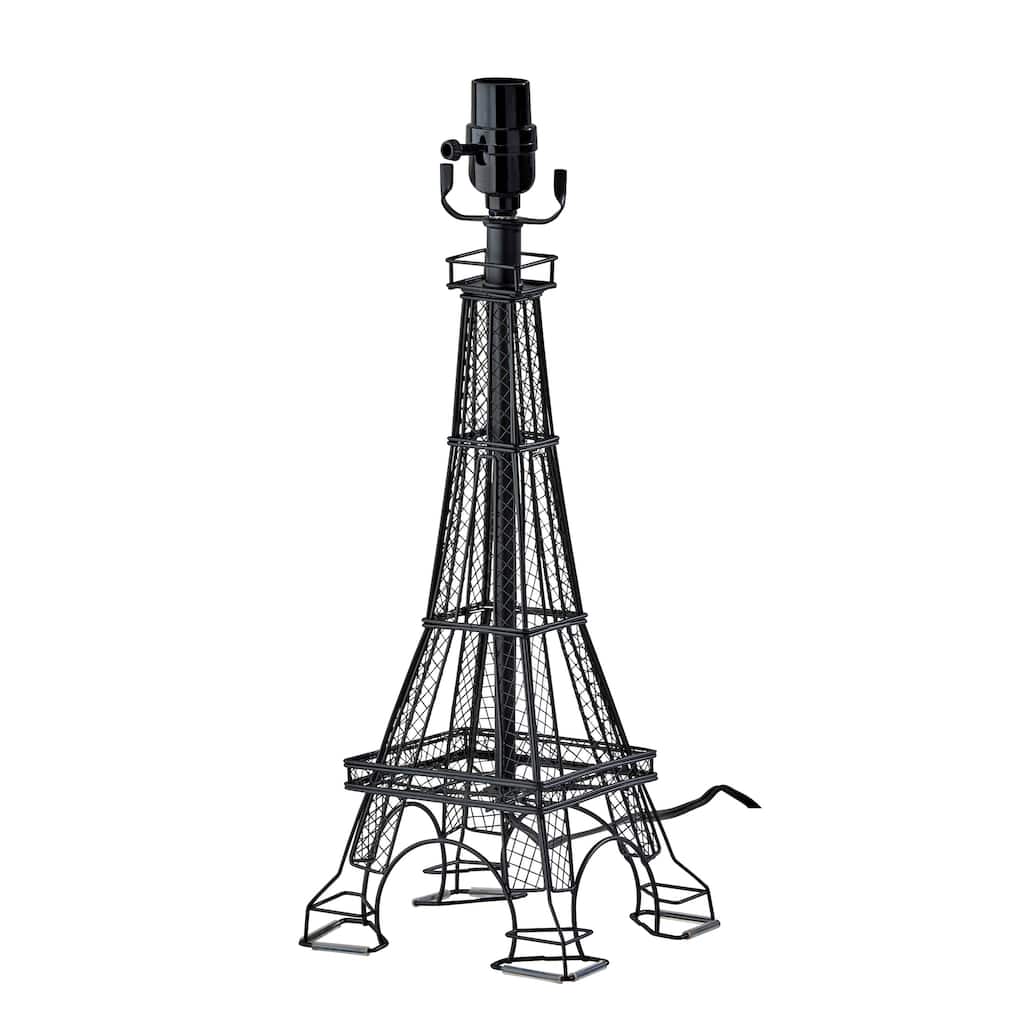 Eiffel Tower Lamp Base - Black