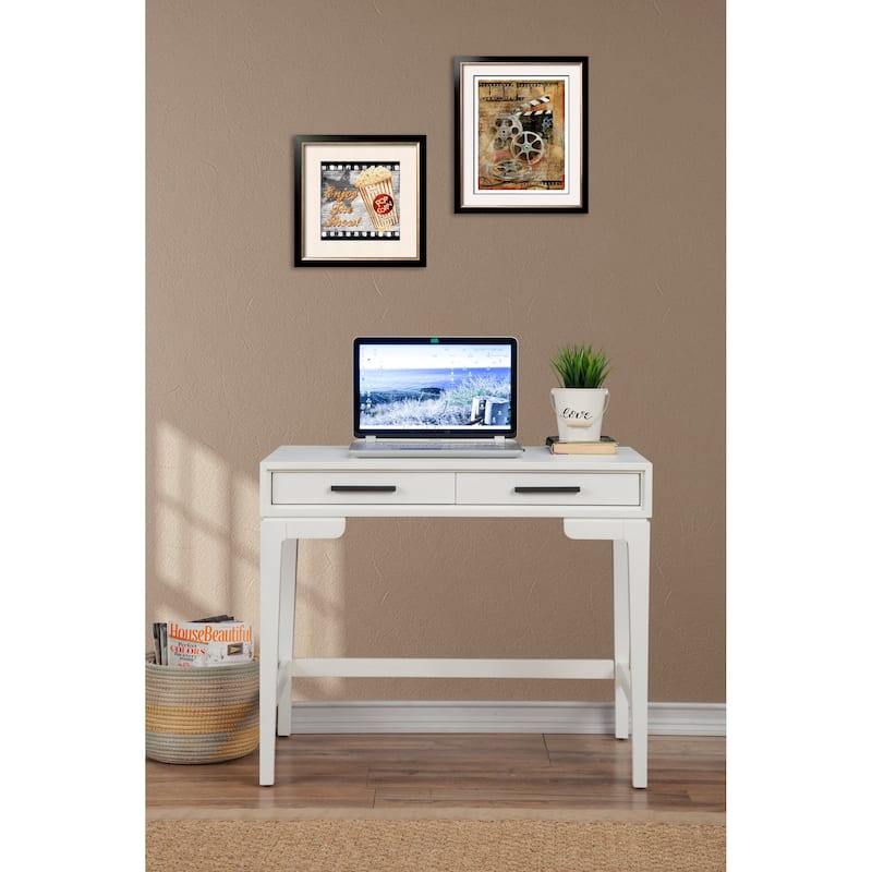 Origins by Alpine Nova Small Desk - Chalk White