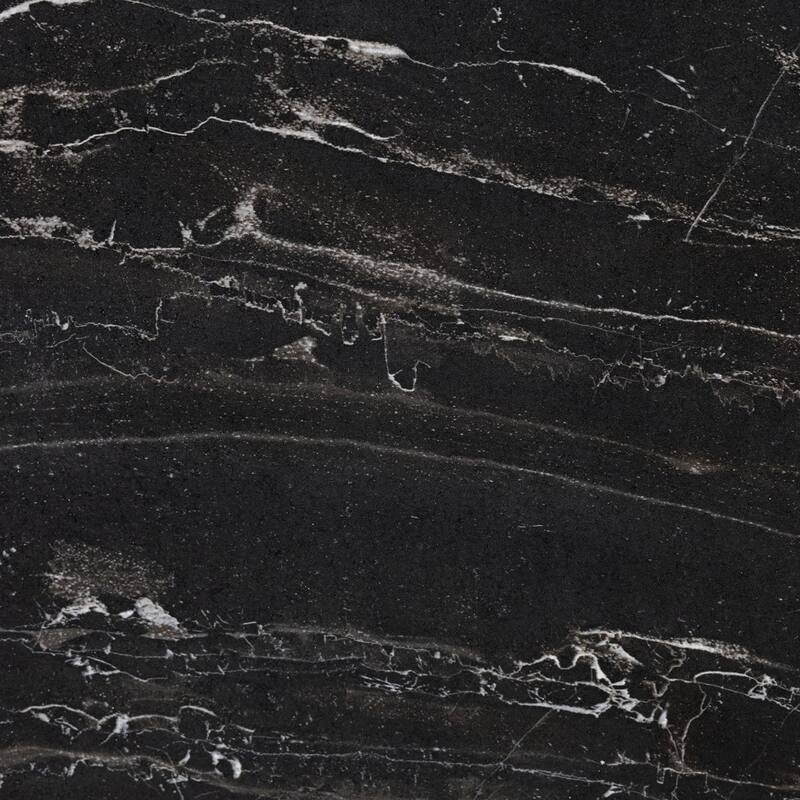 Marq Rounded Tiers Concrete Side Table with Marble Finish