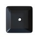 preview thumbnail 11 of 9, Alula Bench Mount Ceramic Square Vessel Bathroom Sink