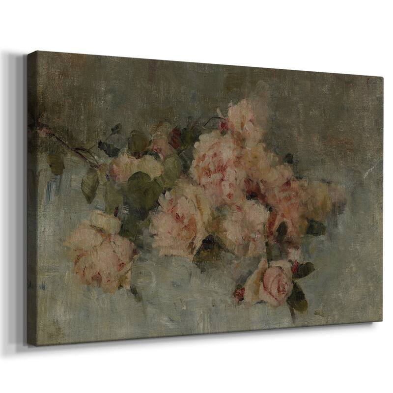 Vintage Botanical Print-CXV -Gallery Wrapped Canvas - 32x48