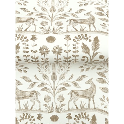 Beige Color Backrounds A-Street Prints - Anoki Beige Scenic Woodlands Wallpaper - Overstock ...