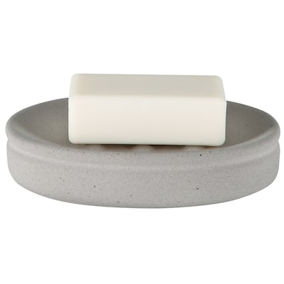 Spirella Grey Cement Soap Dish