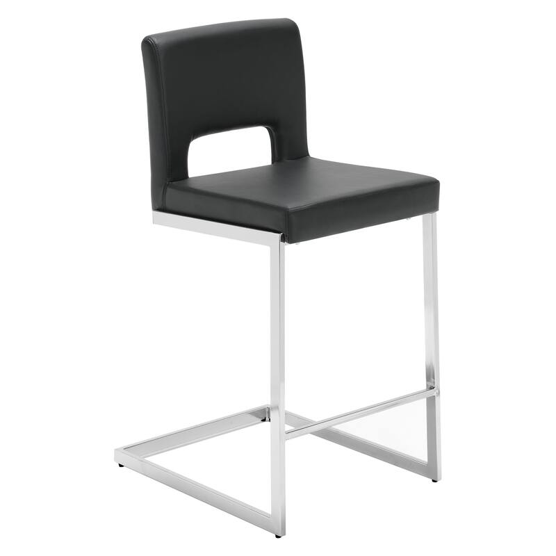 26" Counter Height Bar Stools Set of 2/3 with Metal Frame - 18"W x 23"D x 37.6"H