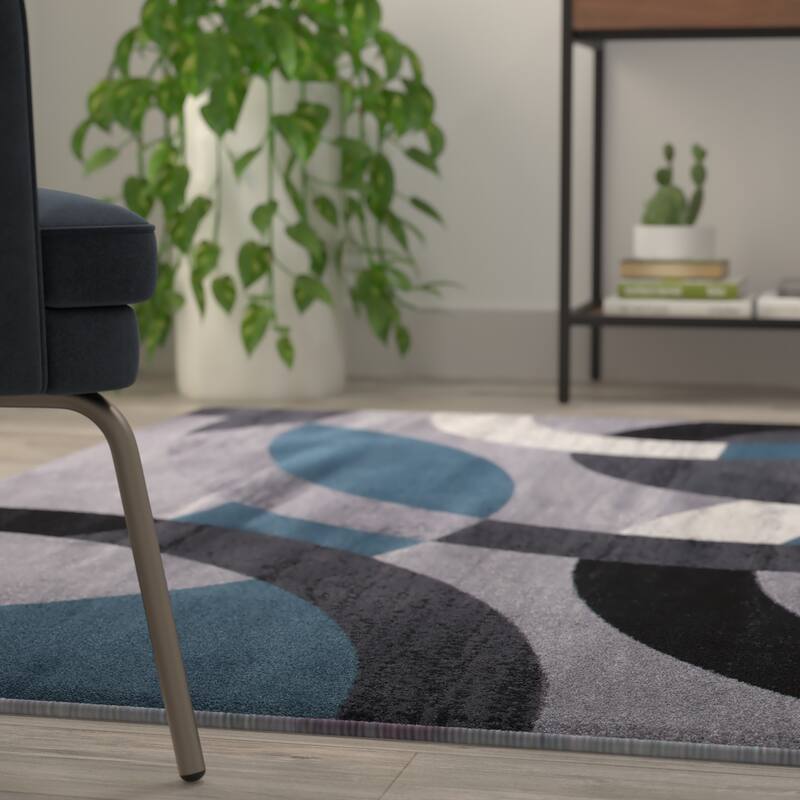 Modern Geometric Design Area Rug