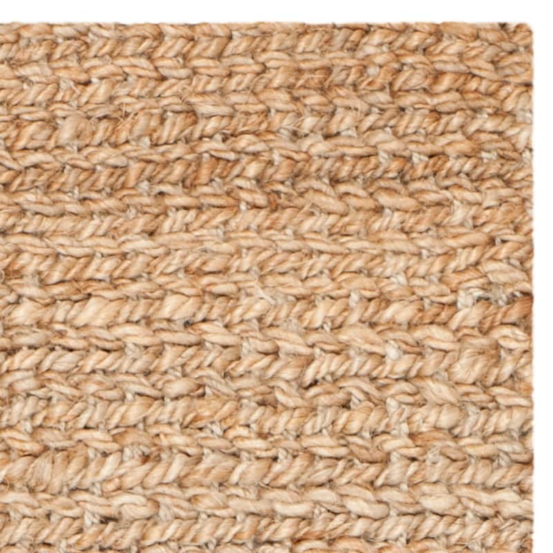 SAFAVIEH, Handmade Natural Fiber Valery Casual Solid Jute Rug