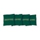 preview thumbnail 1 of 1, Saint Leo Lions Green Cornhole Bags All-Weather Resin Filled