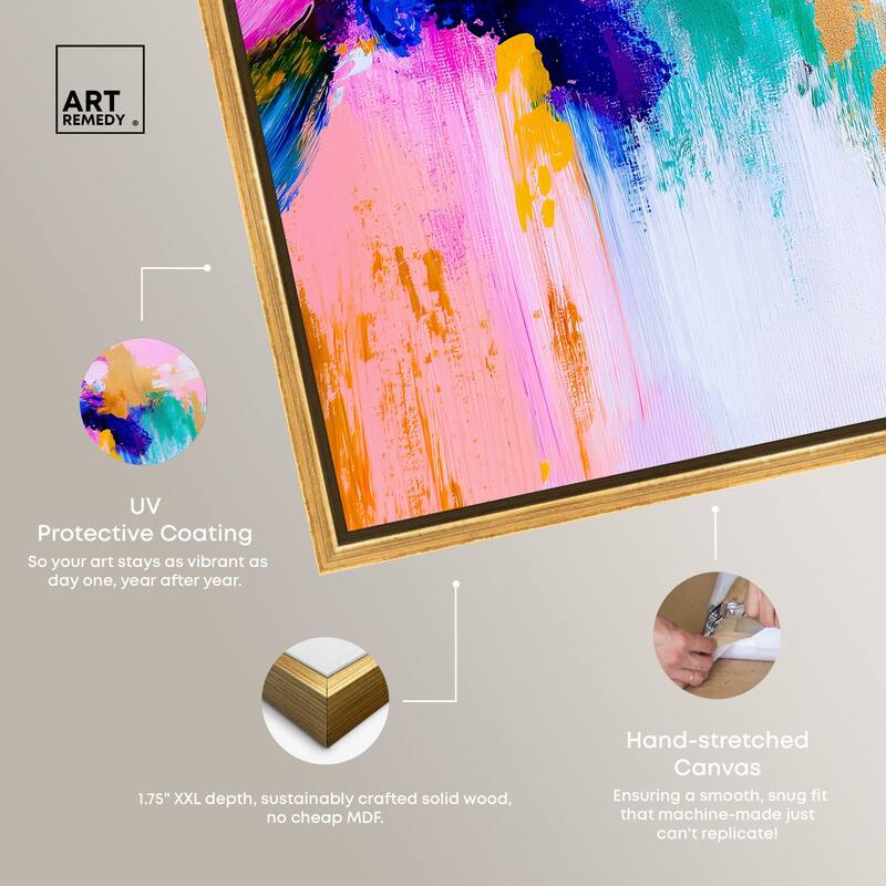Contrast of Purity III Canvas by Art Remedy