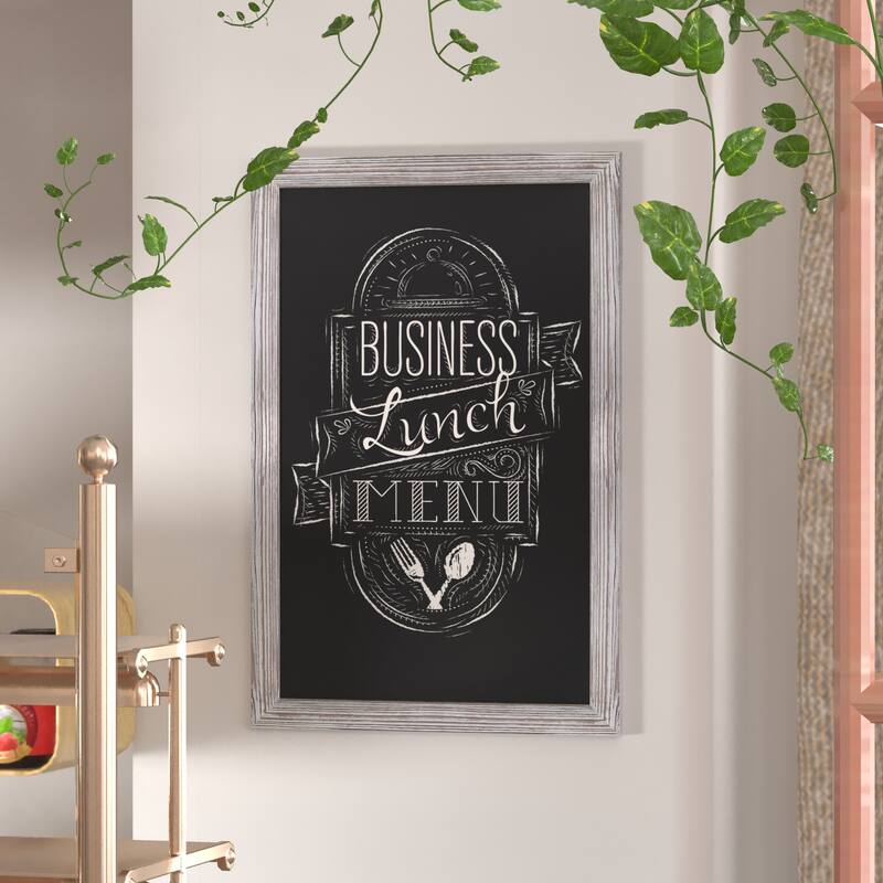 Wall Mounted Magnetic Chalkboard