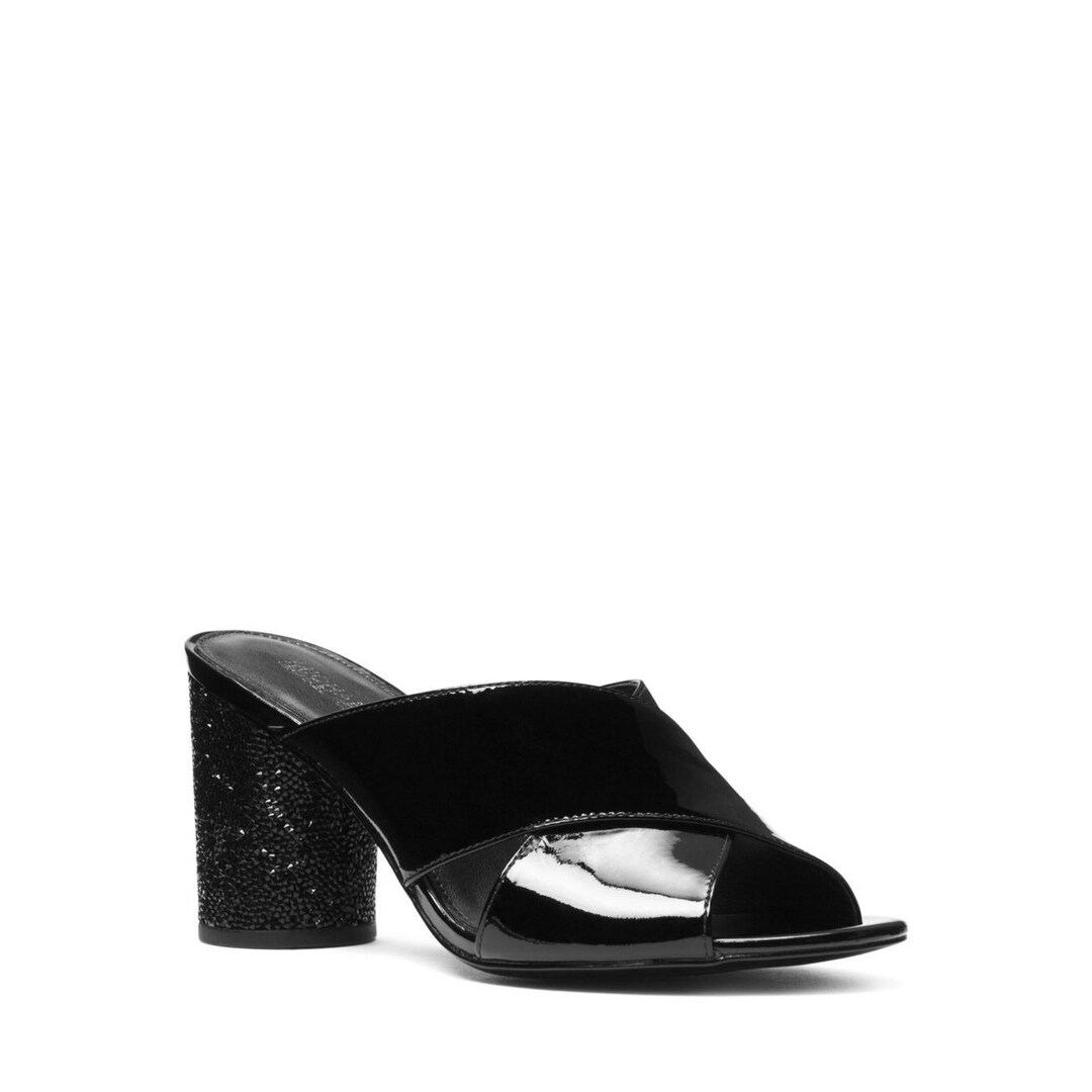 michael kors kitten heel mules