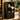 Outdoor Freestanding Dark Coffee Aluminum Rattan Storage Cabinet