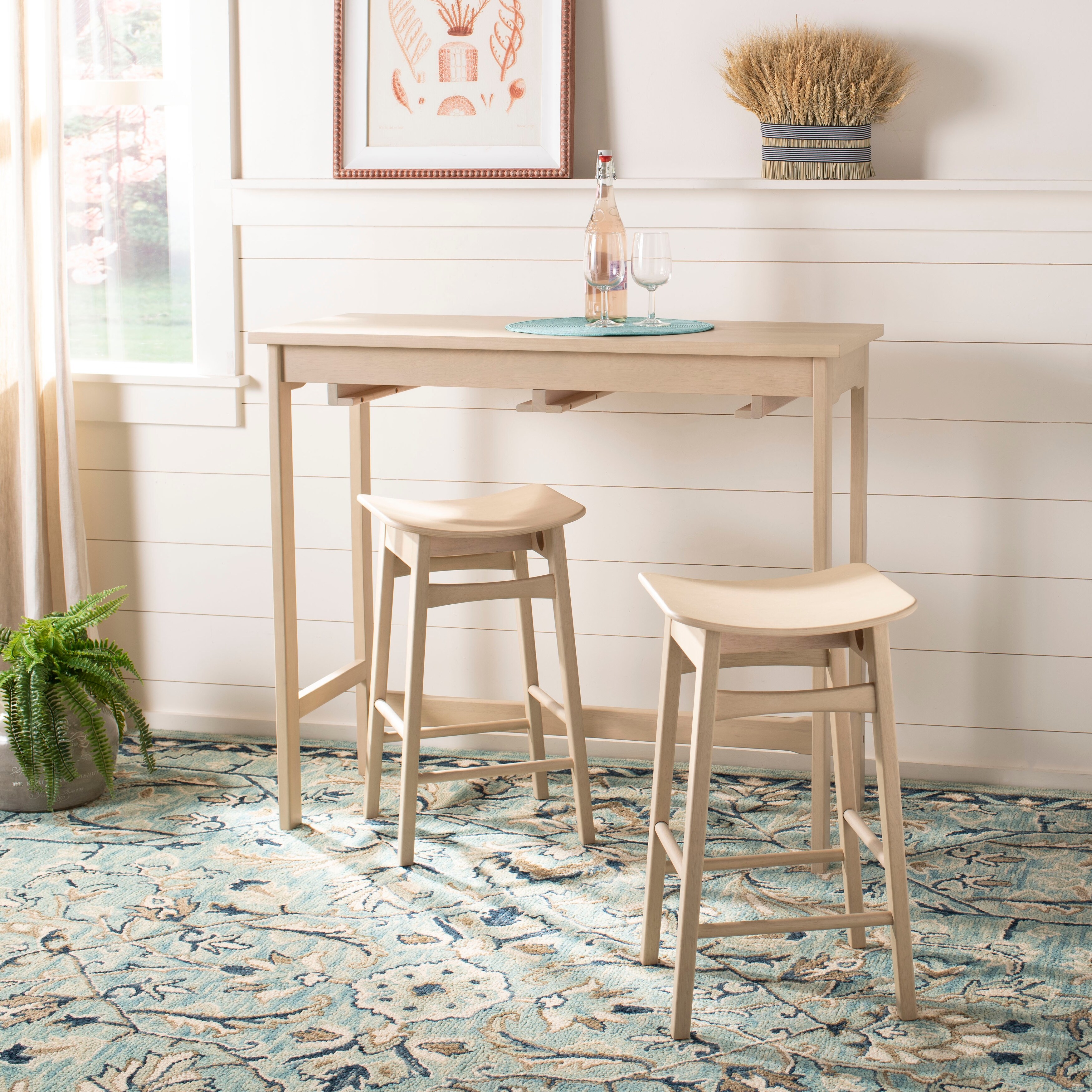3 piece pub set white clearance