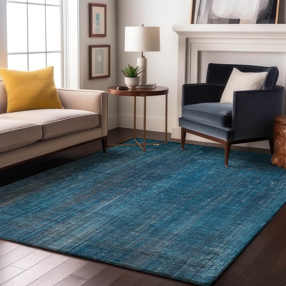 Premium Washable Super Soft Solid Abstract Mayfield Rug