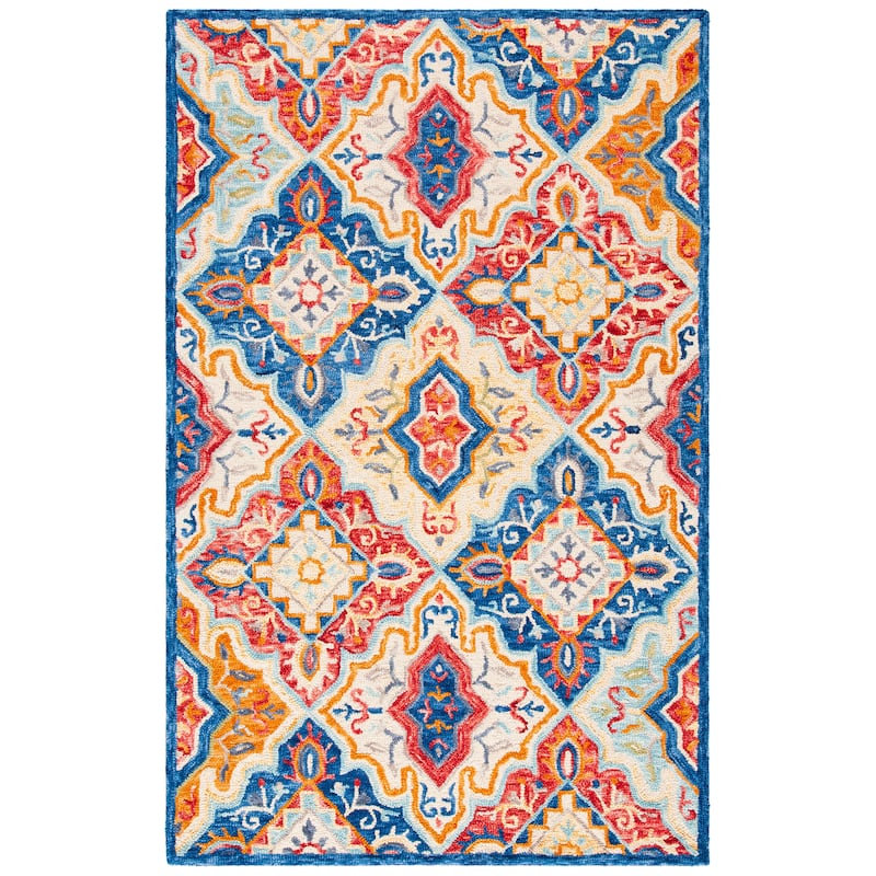 SAFAVIEH Handmade Aspen Þorey Boho Tribal Wool Rug
