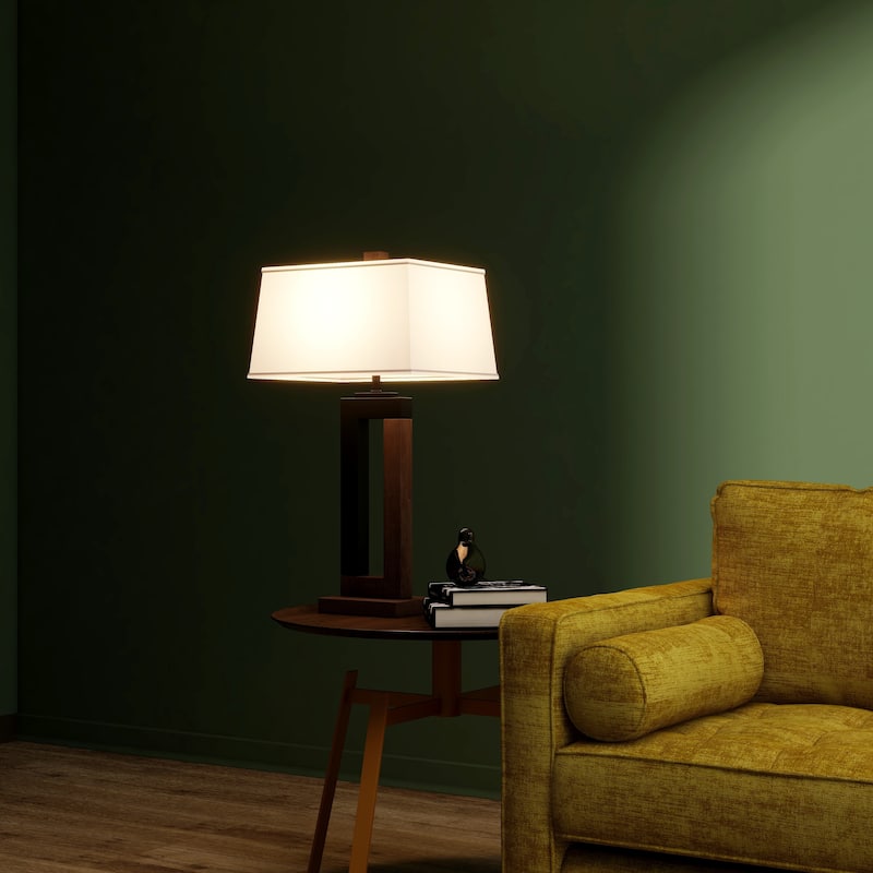 Set of 2 Modern Nightstand Lamp Sets