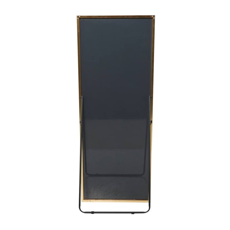 Metal Modern Rectangular Floor Mirror